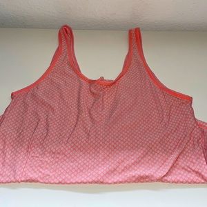 Pink high low Lululemon tank M